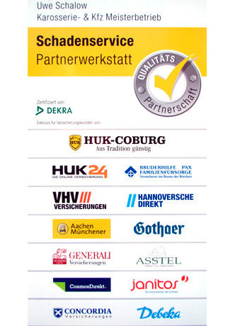 Schadensservice Partnerwerkstatt Uwe Schalow Werkstatt